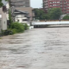 秋田市大雨 旭川ダム…