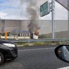 【車両火災】東名阪道…