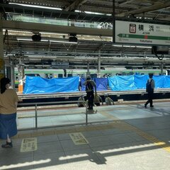 東海道線 横浜駅人身…
