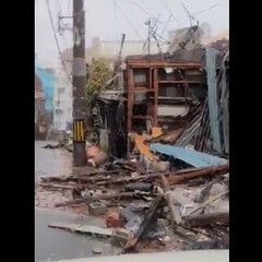 【動画】台風6号 沖…