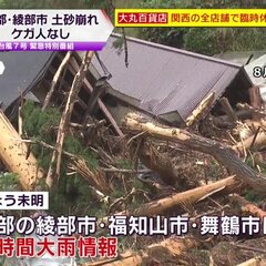 【台風7号】京都府綾…