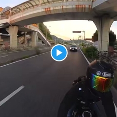 【動画】バイク乗りさ…