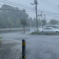 【冠水】茨城県水戸市…