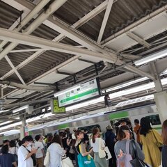 【新宿駅】山手線 線…