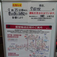 阪急京都線 富田駅で…