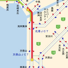 【事故】阪神高速 湾…