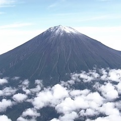 【遭難】閉山中の富士…