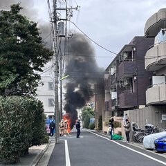 【車両火災】東京都世…
