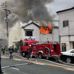 【火事】福岡県朝倉市…