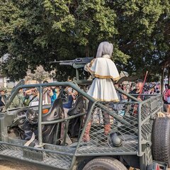 【画像】重機関銃を使…