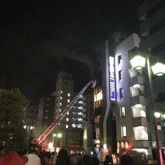 【火事】新潟駅前付近…