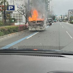 【車両火災】葛西中央…