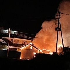 【火事】長崎県佐世保…