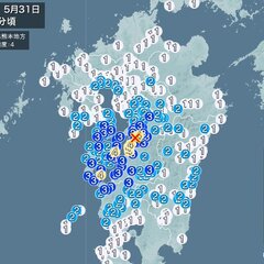 【地震】熊本県、鹿児…