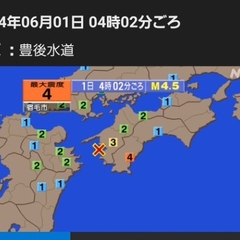 【地震】高知で最大震…