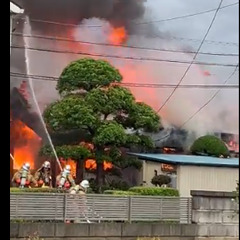 【火事】埼玉県伊奈町…