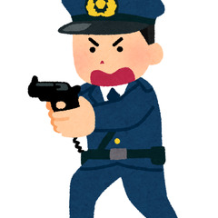 大阪府警の警察官が拳…