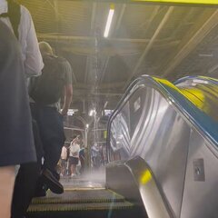 【ゲリラ豪雨】中野駅…