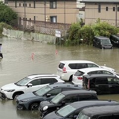 島根県松江市 大雨の…
