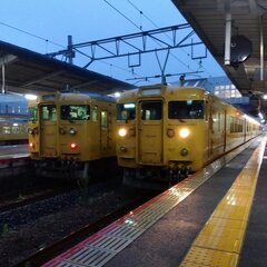 【大雨】山口線・宇部…