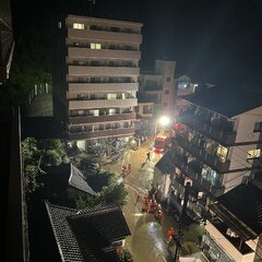愛媛県松山市土砂崩れ…