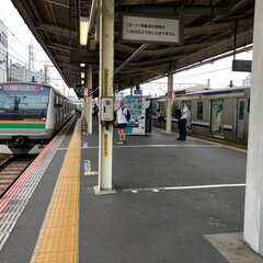 横須賀線 新川崎駅で…