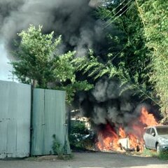 【火事】千葉県山武市…