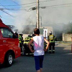 【火事】愛媛県新居浜…