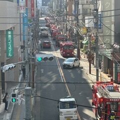 【火事】立川駅の近く…