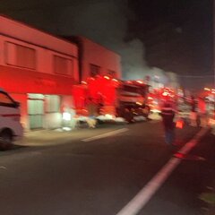 【火事】鹿児島県鹿屋…