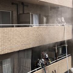 【火事】塚本駅の近く…