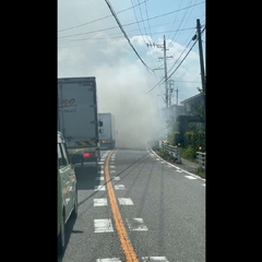 【車両火災】県道11…