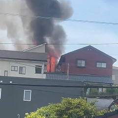 【火事】鹿児島県鹿児…