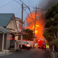 【火事】熊本市中央区…