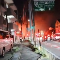 【火事】愛知県北名古…