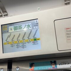 中央線 四ツ谷駅で人…