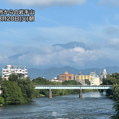 岩手県 岩手山の火山…