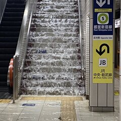 【大雨】東京メトロ南…