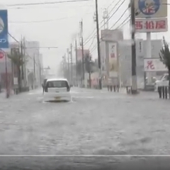 【大雨】愛知県一宮市…