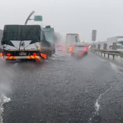 【ゲリラ豪雨】圏央道…