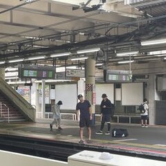 常磐線 取手駅で人身…