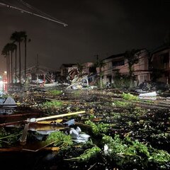 台風10号 宮崎県宮…