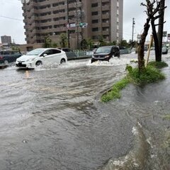 【画像】松阪市が冠水…