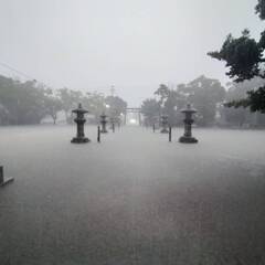 台風10号 東かがわ…