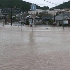 台風10号 大分県佐…