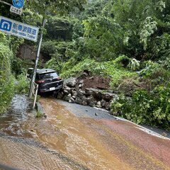 【土砂崩れ】国道24…