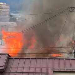 【火事】長野県岡谷市…