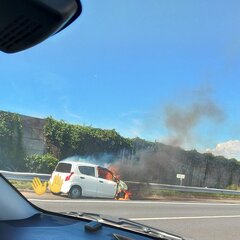 【車両火災】東関東道…