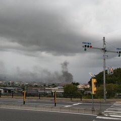 【火事】和歌山県岩出…