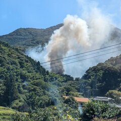 【山火事】福岡県北九…